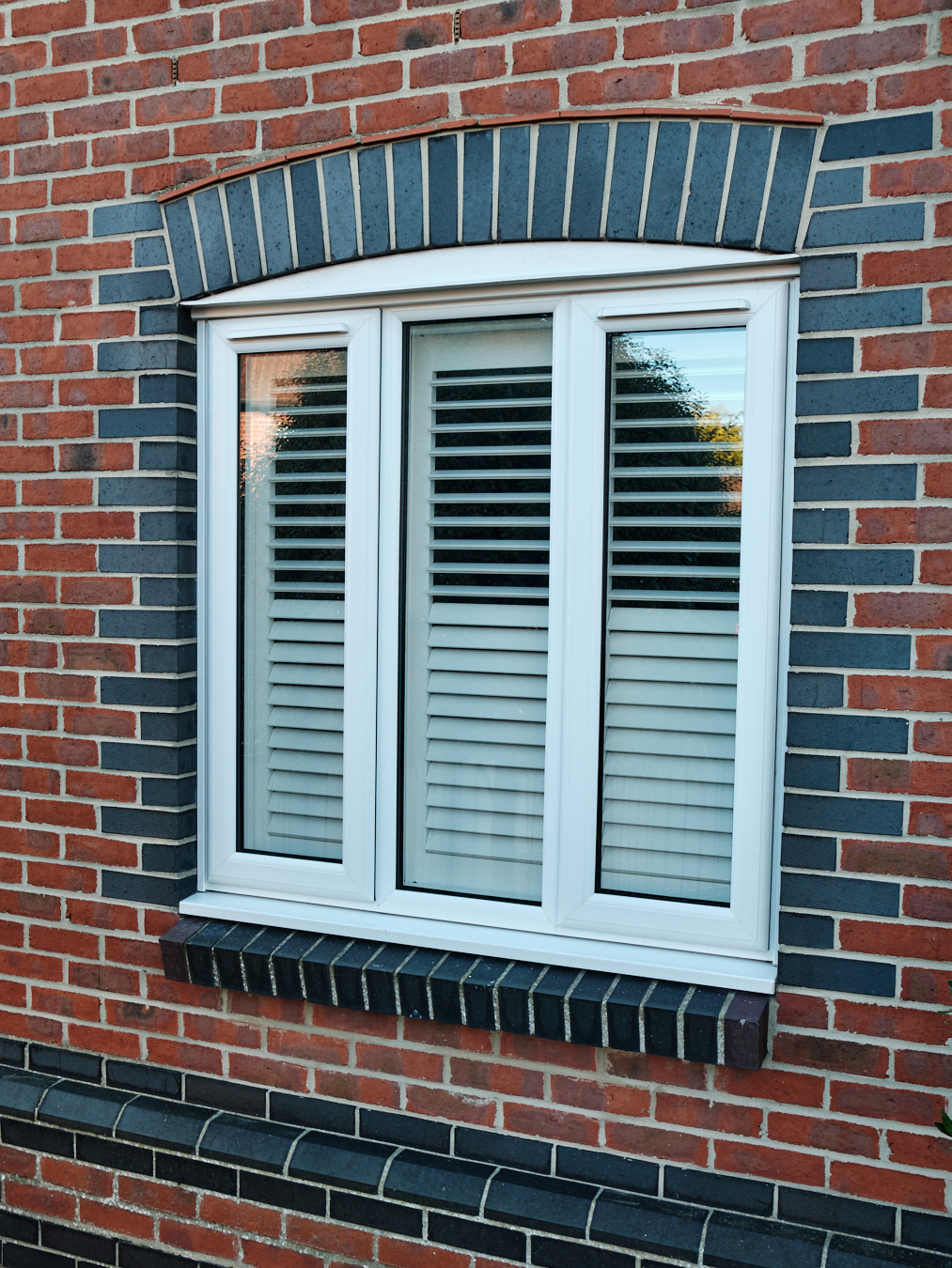 Shaped window shutters — round, triangular and irregular